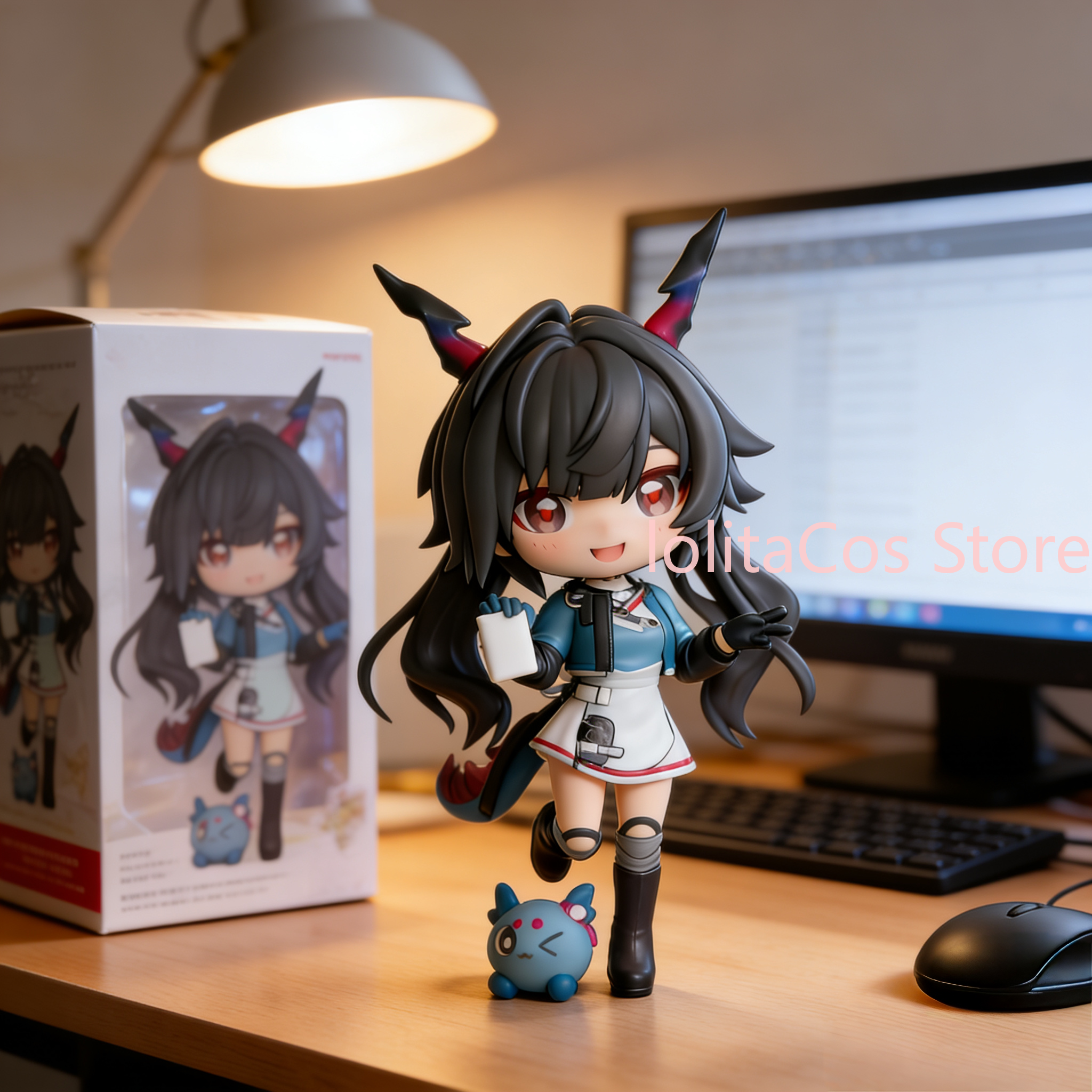Desk Setup Decor - Arknights:Endfield Chenqianyu 12cm Q-version Mini Figure