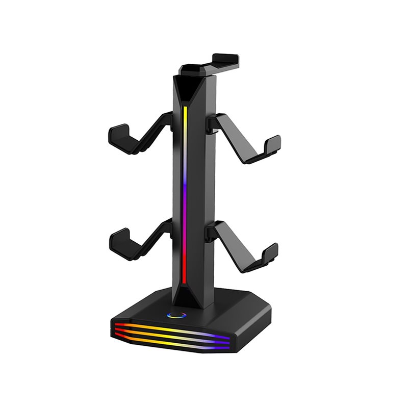 Desk Setup Headphone Stand - AT82-For PC Console Gamer Setup Headphone