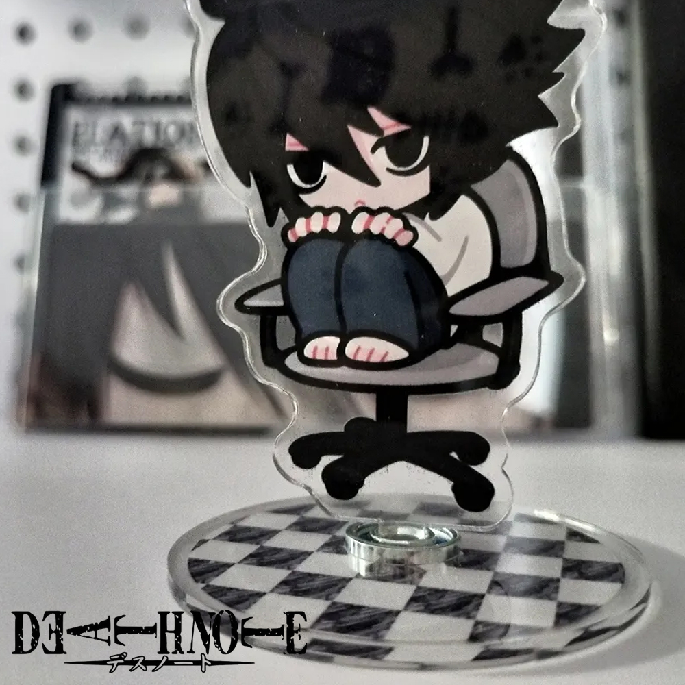Desk Setup Decor - Anime Death Note Cosplay L.Lawliet Acrylic