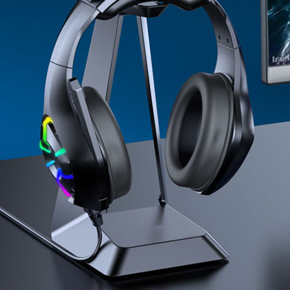 Desk Setup Headphone Stand - Gaming Headset Stand for Desk ABS