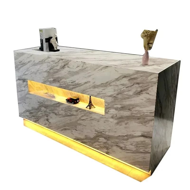 #s modern simple spa cashier d - Desk Setup Simple incelemesi ve fiyatı