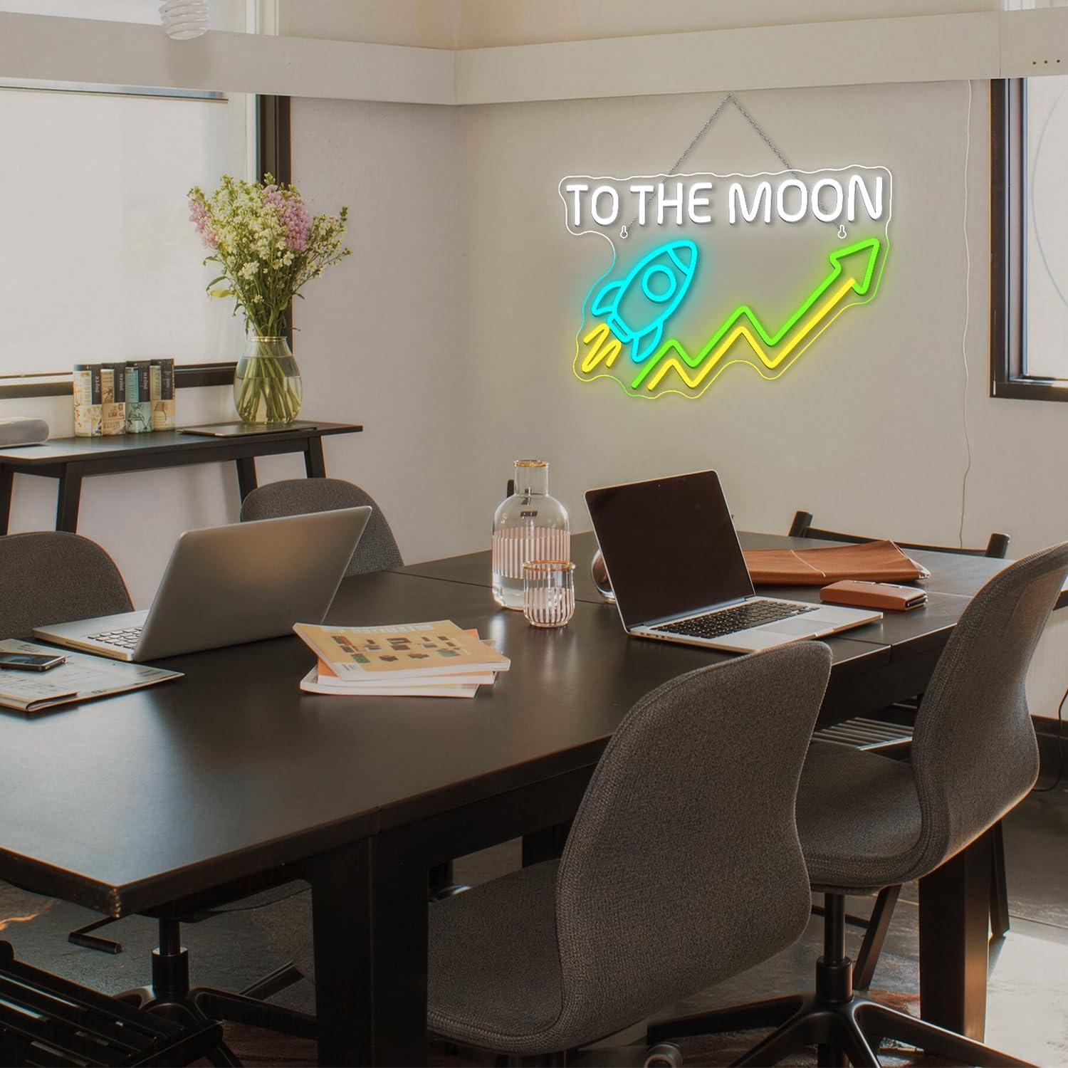 Stock Neon Sign Day Trading Ac - Desk Setup Trading incelemesi ve fiyatı