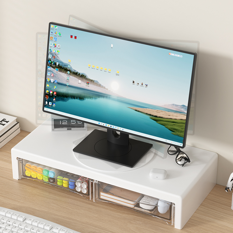 2-Tier Monitor Stand, Plastic  - Desk Setup Riser incelemesi ve fiyatı