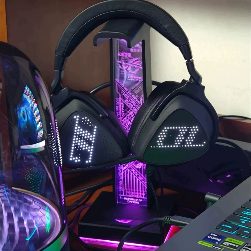 RGB Gaming Headphone Stand wit - Desk Setup Headphone Stand incelemesi ve fiyatı