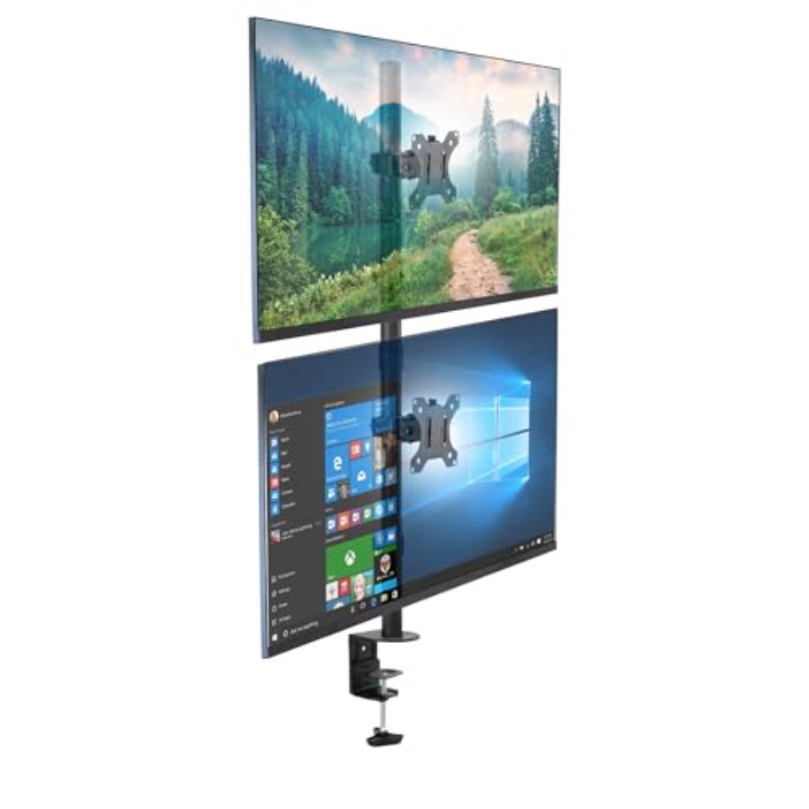 Vertical Dual Monitor Mount fo - Desk Setup Vertical Monitor incelemesi ve fiyatı