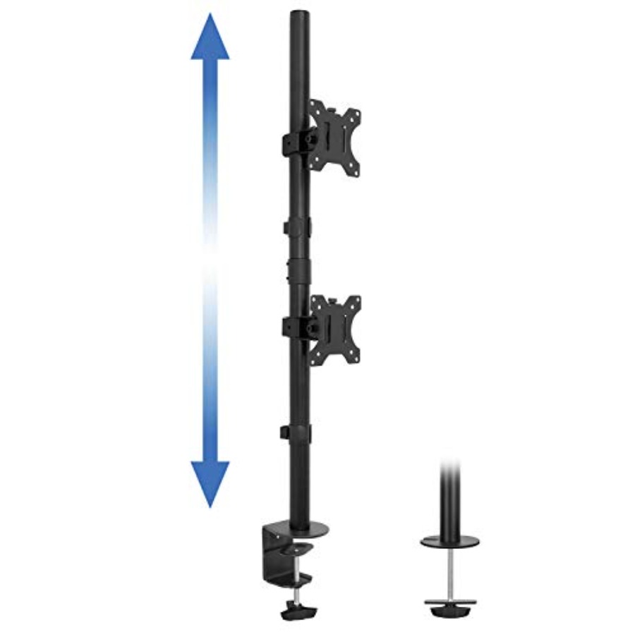 Vertical Dual Monitor Mount fo - Desk Setup Vertical Monitor incelemesi ve fiyatı