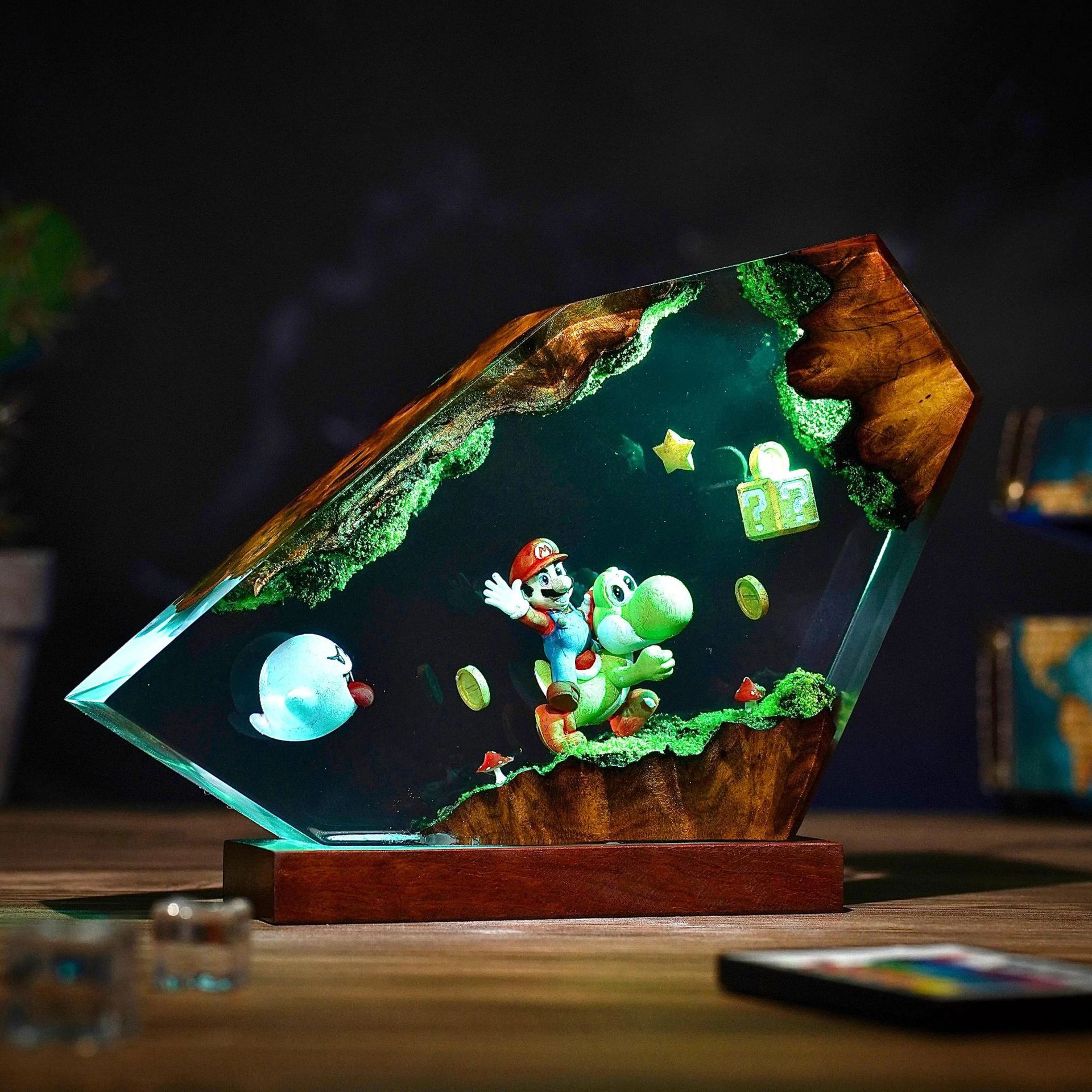 Table Resin Lamp Cartoon Anime - Desk Setup Decor incelemesi ve fiyatı