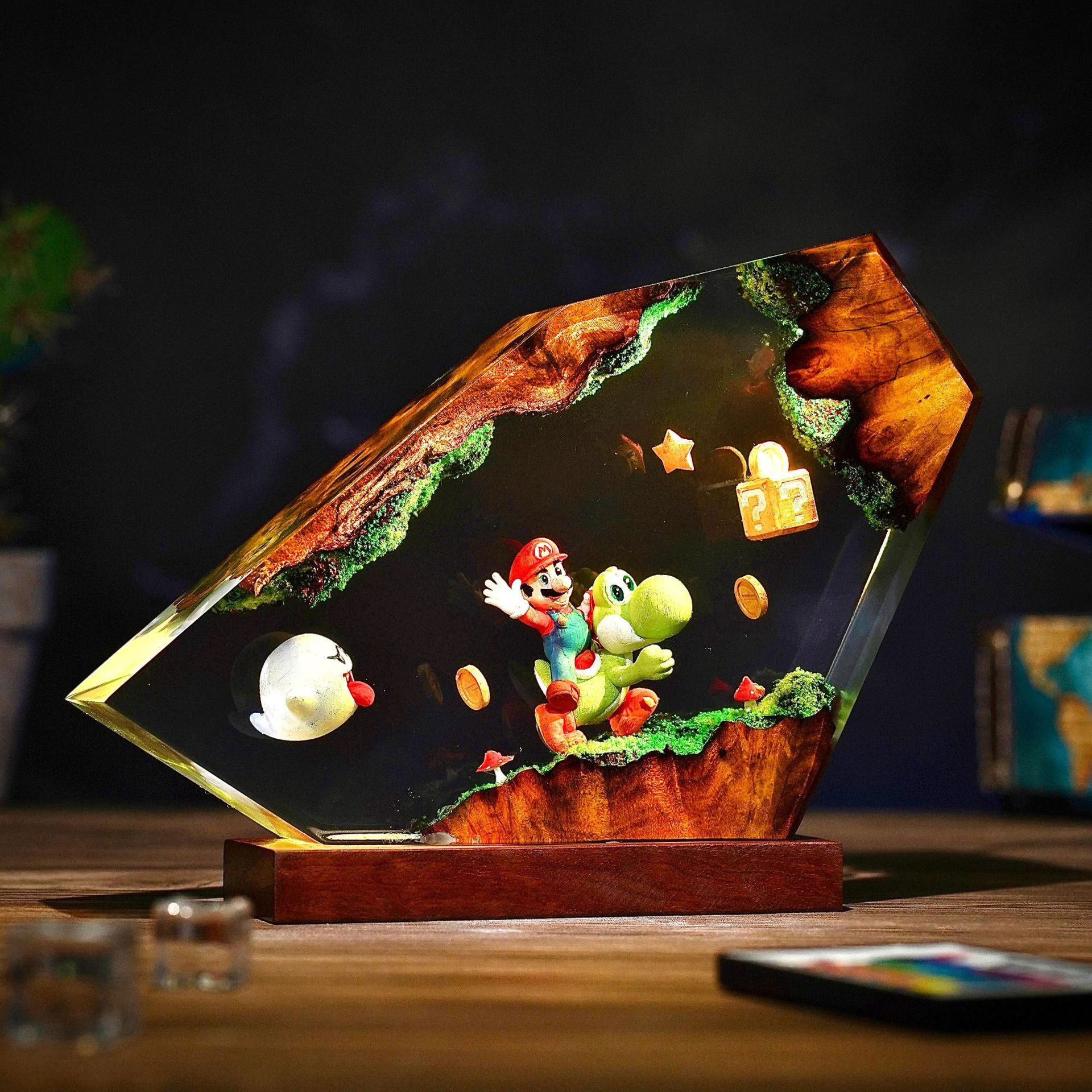Table Resin Lamp Cartoon Anime - Desk Setup Decor incelemesi ve fiyatı