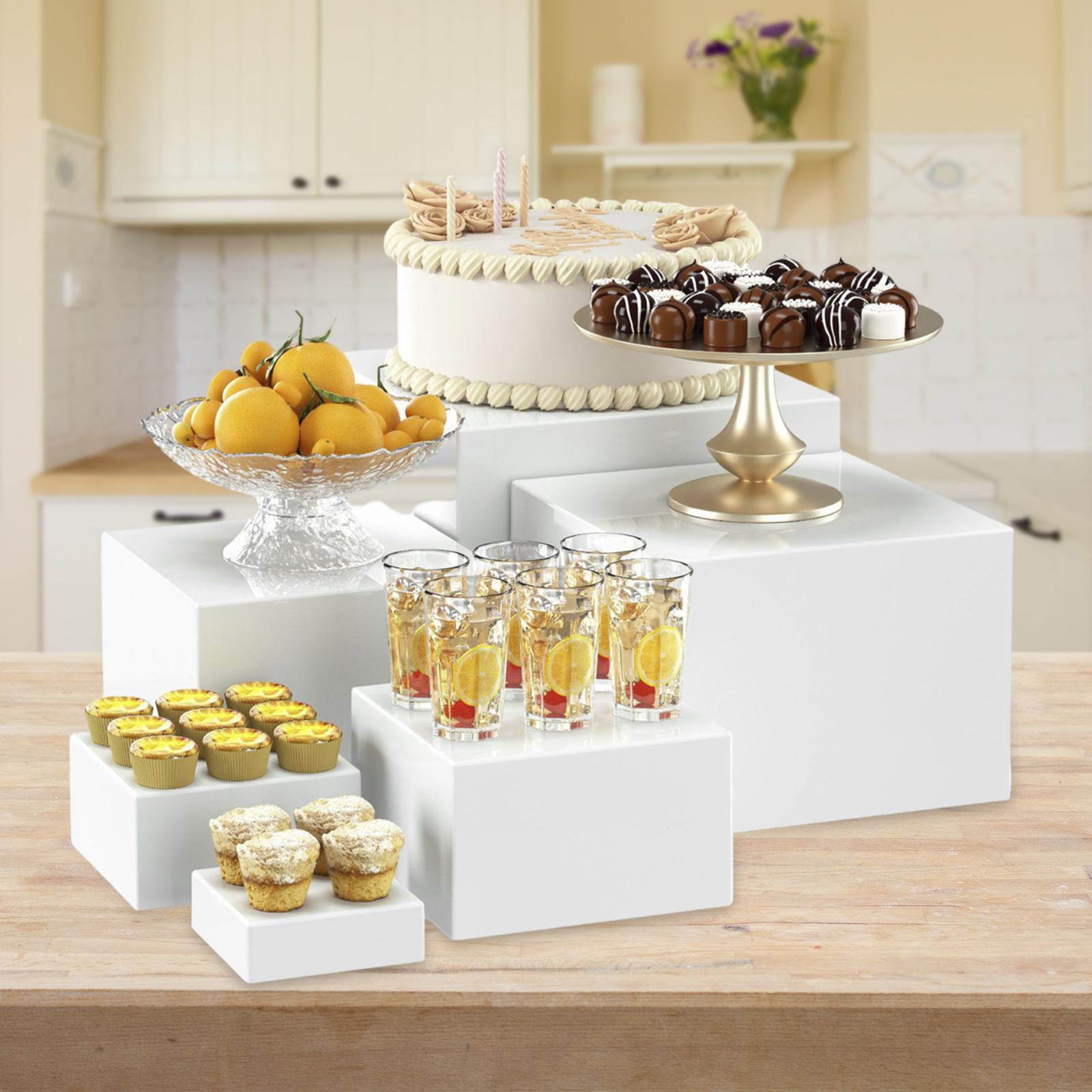 6x Acrylic Buffet Riser Desser - Desk Setup Riser incelemesi ve fiyatı