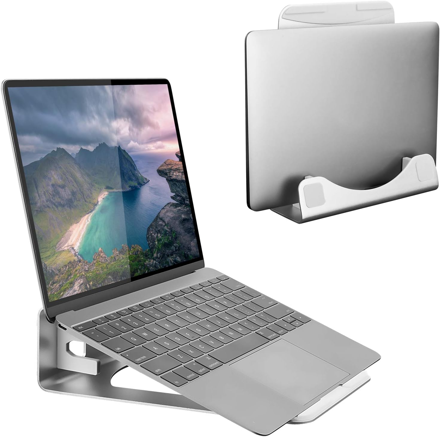 Vertical Laptop Stand for Desk - Desk Setup Vertical Monitor incelemesi ve fiyatı