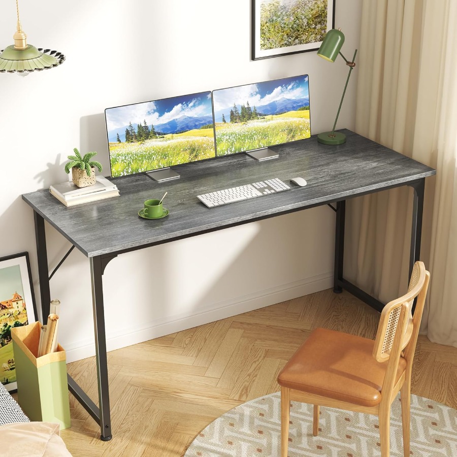 55 Inch Computer Desk for Home - Desk Setup Simple incelemesi ve fiyatı