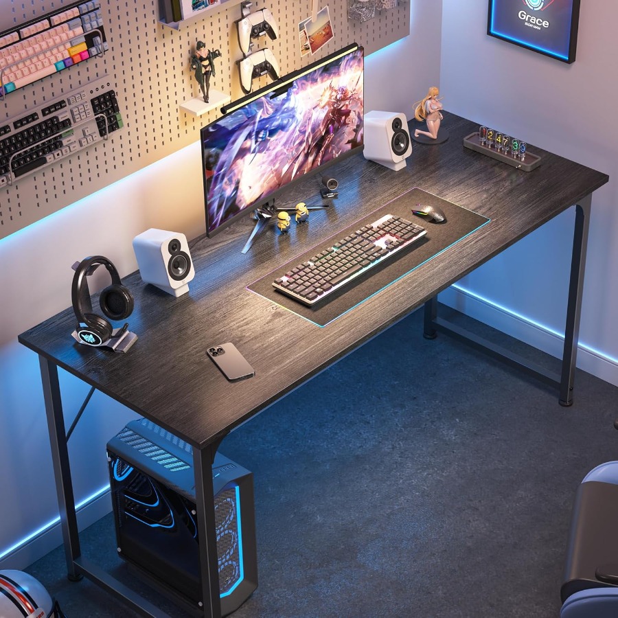 55 Inch Computer Desk for Home - Desk Setup Simple incelemesi ve fiyatı