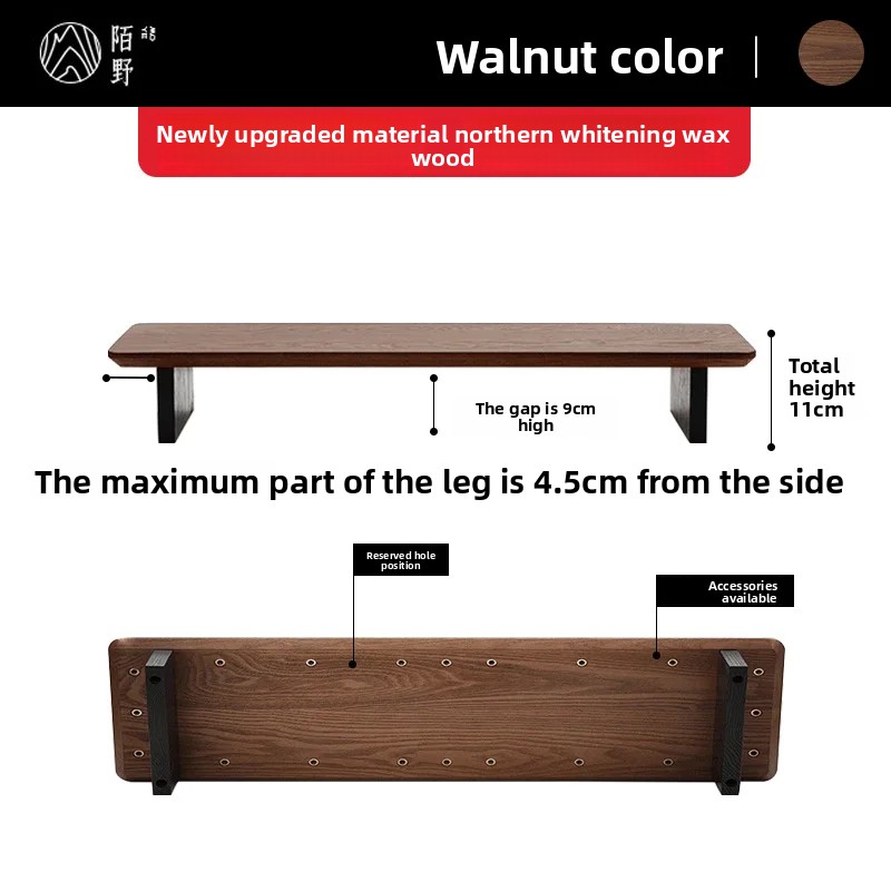 Solid Wood Monitor Riser Stand - Desk Setup Riser incelemesi ve fiyatı