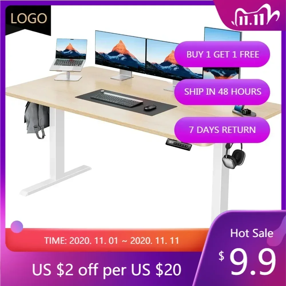 HUANUO 55 x 28 Electric Standi - Desk Setup Headphone Stand incelemesi ve fiyatı