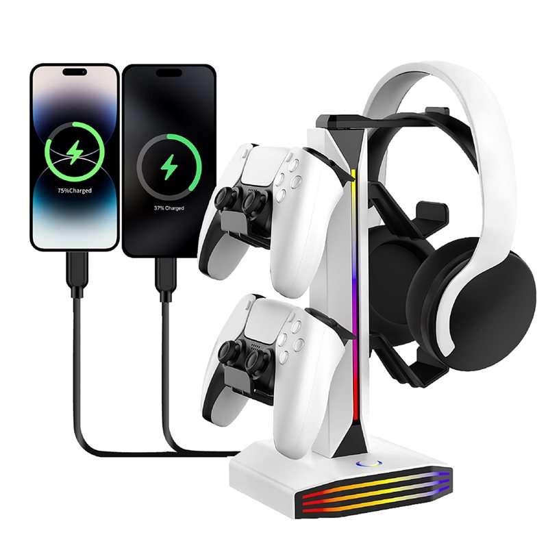 B47C RGB Earphone Rack For PC  - Desk Setup Headphone Stand incelemesi ve fiyatı
