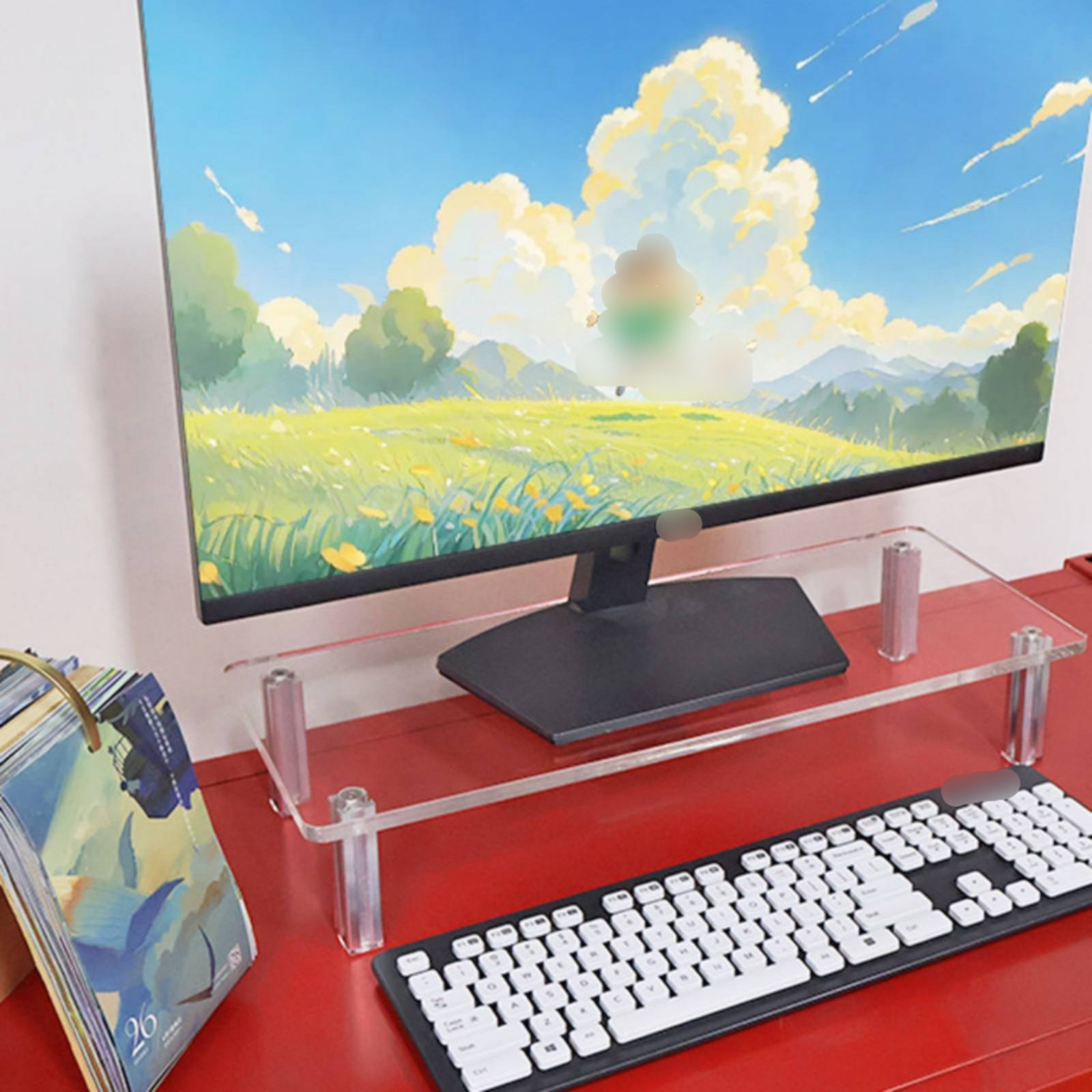 Acrylic Monitor Stand Easy to  - Desk Setup Riser incelemesi ve fiyatı