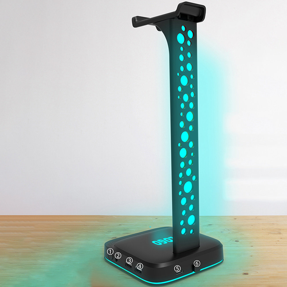 Rgb Headset Stand for Desk Gam - Desk Setup Headphone Stand incelemesi ve fiyatı