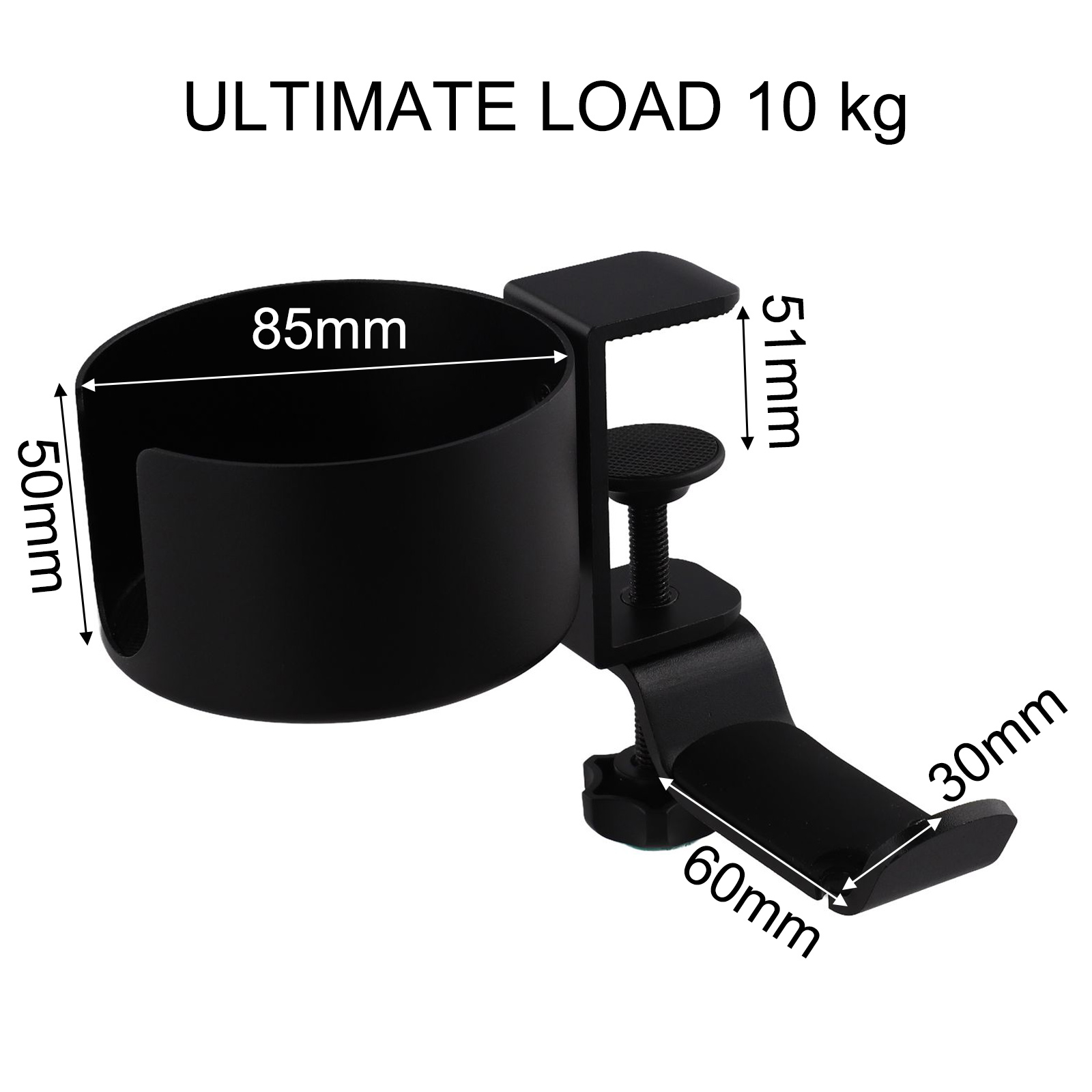Desk Organizer 360 Degree Rota - Desk Setup Headphone Stand incelemesi ve fiyatı
