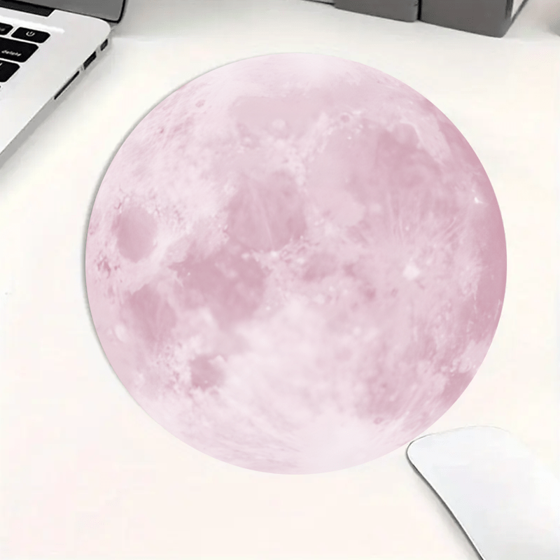 Moon pattern  round Mouse Pad  - Desk Setup Simple incelemesi ve fiyatı