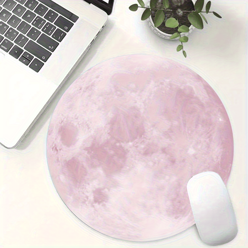 Moon pattern  round Mouse Pad  - Desk Setup Simple incelemesi ve fiyatı